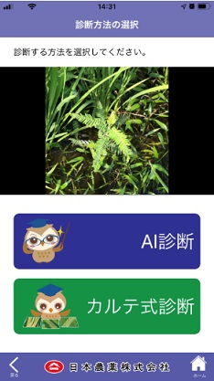 レイミーのAI病害虫雑草診断アプリ使い方⑥